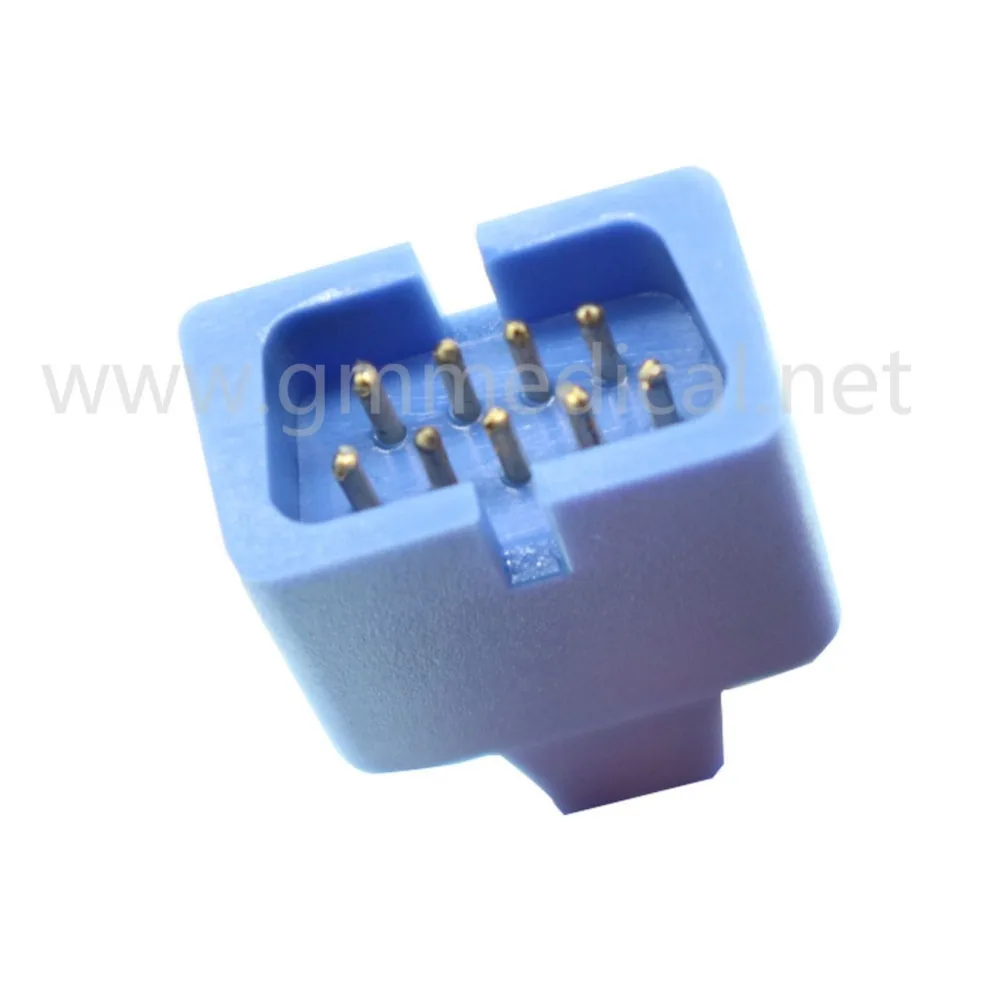 Новорожденный силиконовый Датчик Spo2 совместим с Nellcor DB9 Male 9pin 1 м Oximax технология