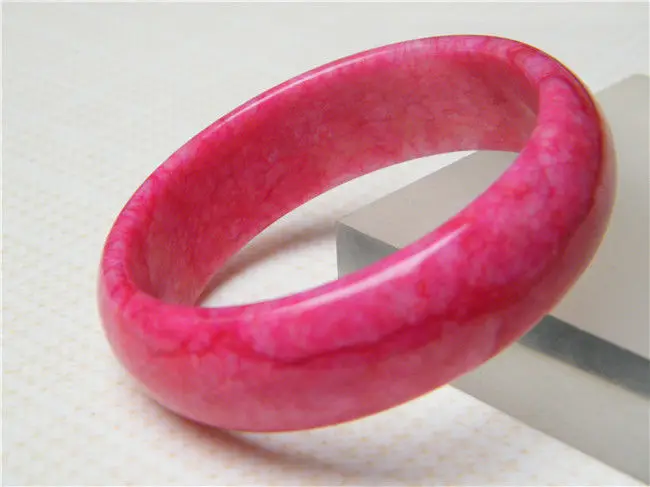

NEW BEAUTY CHINA XIIUYU JADE 100% NATURAL RED JADE BRACELET 58MM a 5.19