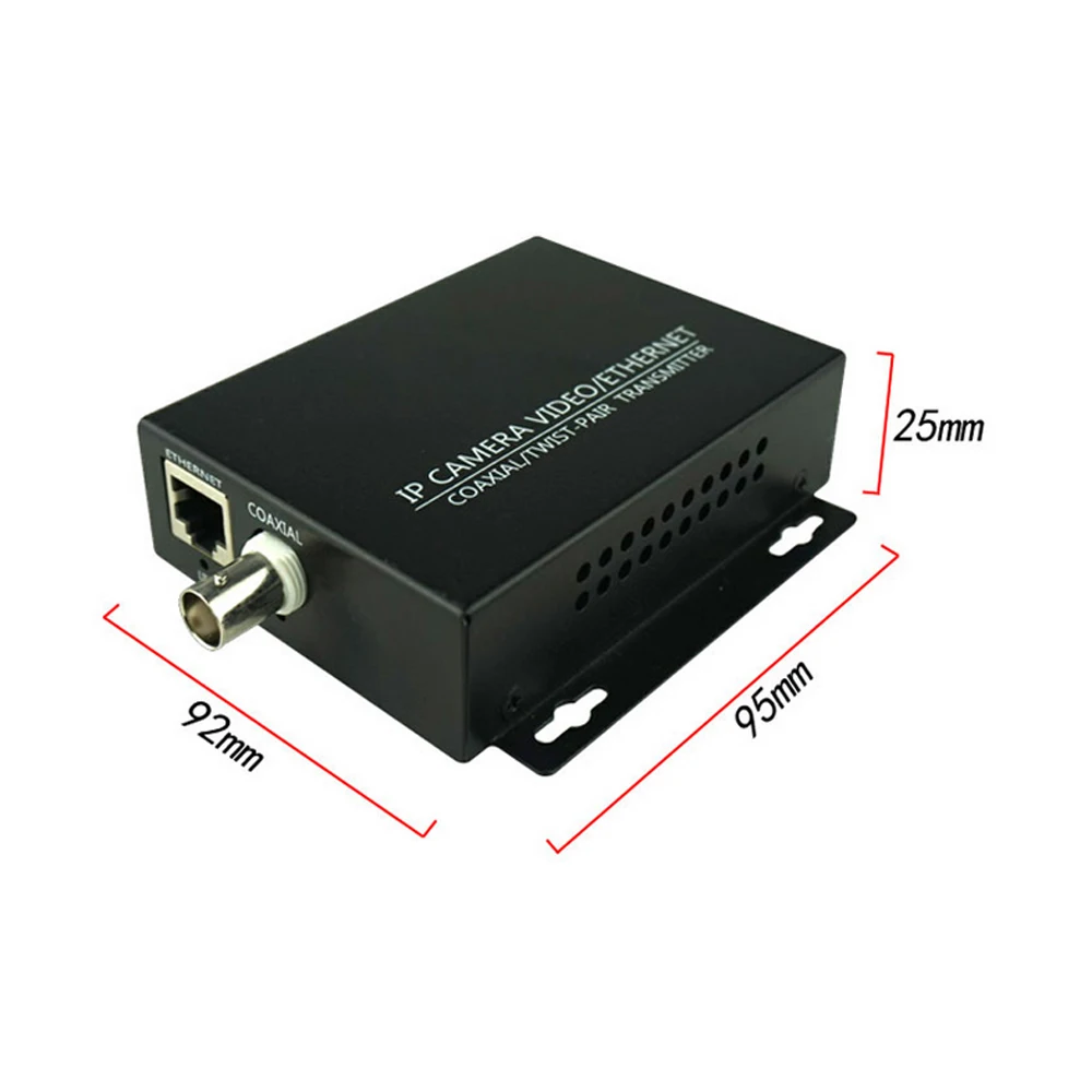 HD 1080P IP сети коаксиальный кабель видео Трансмиссия расширитель конвертер для системы видеонаблюдения до 2 км-1 шт
