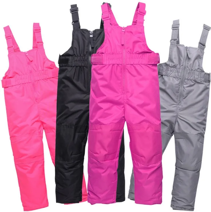 

Clearance winter baby kids girl boy waterproof ski hiking outdoor jumpsuit trousers pants toddler children's clothing overalls