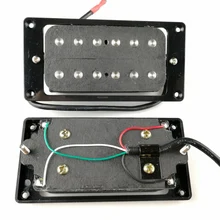 Humbueker Double Row Open Electric Guitar Humbucker Pickups Set Black Made In Korea Humbueker Double Row Open Electric Guitar Humbucker Pickups Set Black Made In Korea
