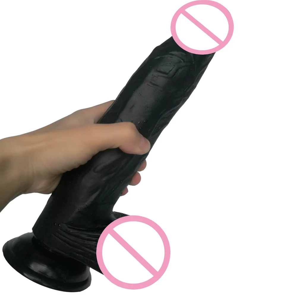 31 6CM Big Realistic font b Dildo b font Suction Cup Huge font b Dildos b
