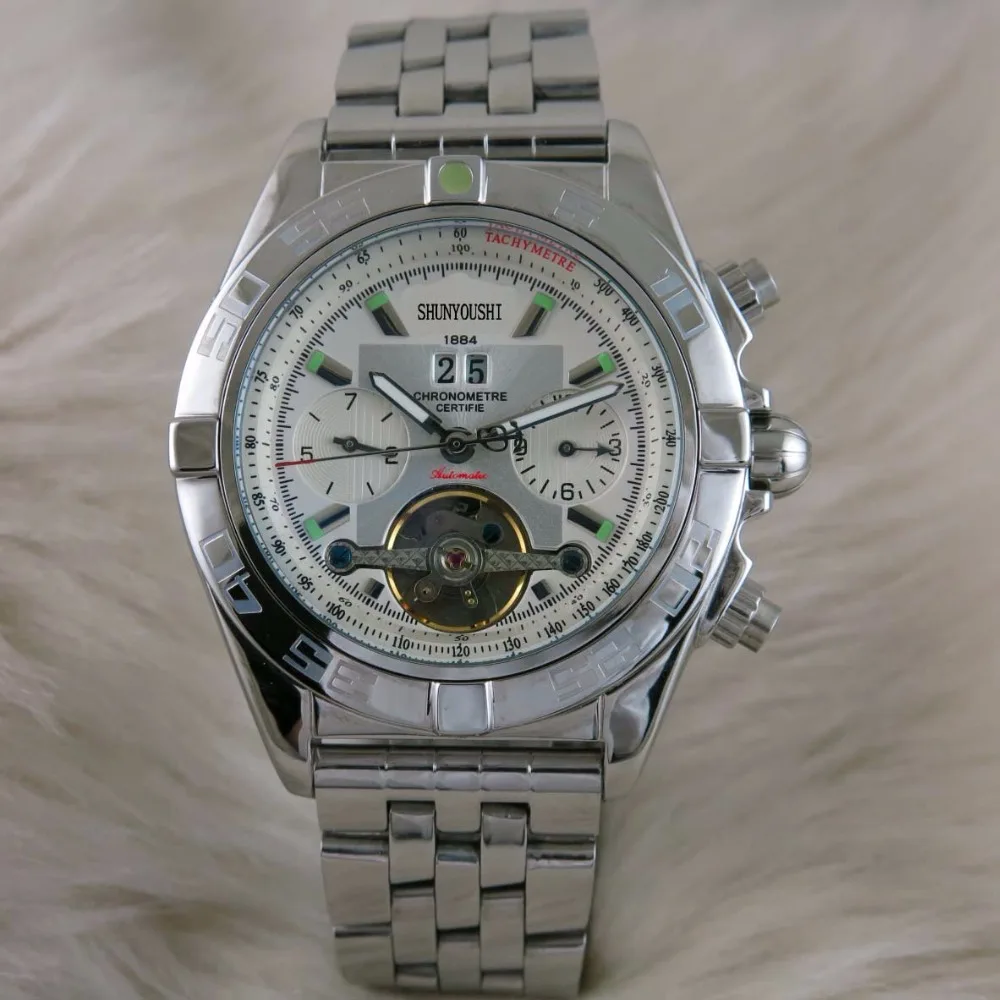 

WG0528 Mens Watches Top Brand Runway Luxury European Design Automatic Mechanical Watch