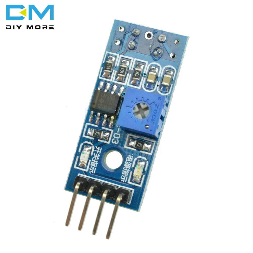 

10PCS TCRT5000 Infrared Reflective IR Photoelectric Switch Sensor Board Barrier Line Track Sensor Module For Arduino