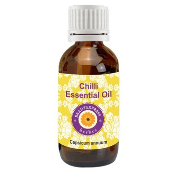 

FRee Shipping Pure Chilli Seed Essential Oil Capsium annum 100% Natural Uncut Therapeutic Gr 5ML