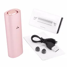 TWS мини беспроводные bluetooth-наушники bluetooth-стереонаушники bluetooth-гарнитура с портативным зарядным чехлом 650 мАч в ухо Спорт Hea