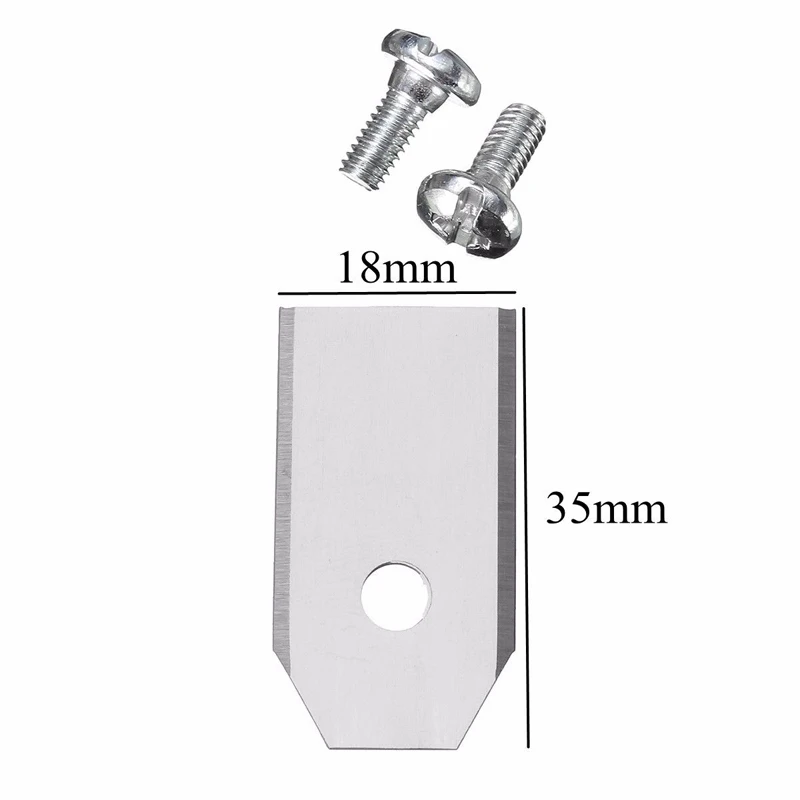 30PCS 0.6MM Stainless Steel Blades Lawn Cutter Blade For Automower Gardena 35*18mm