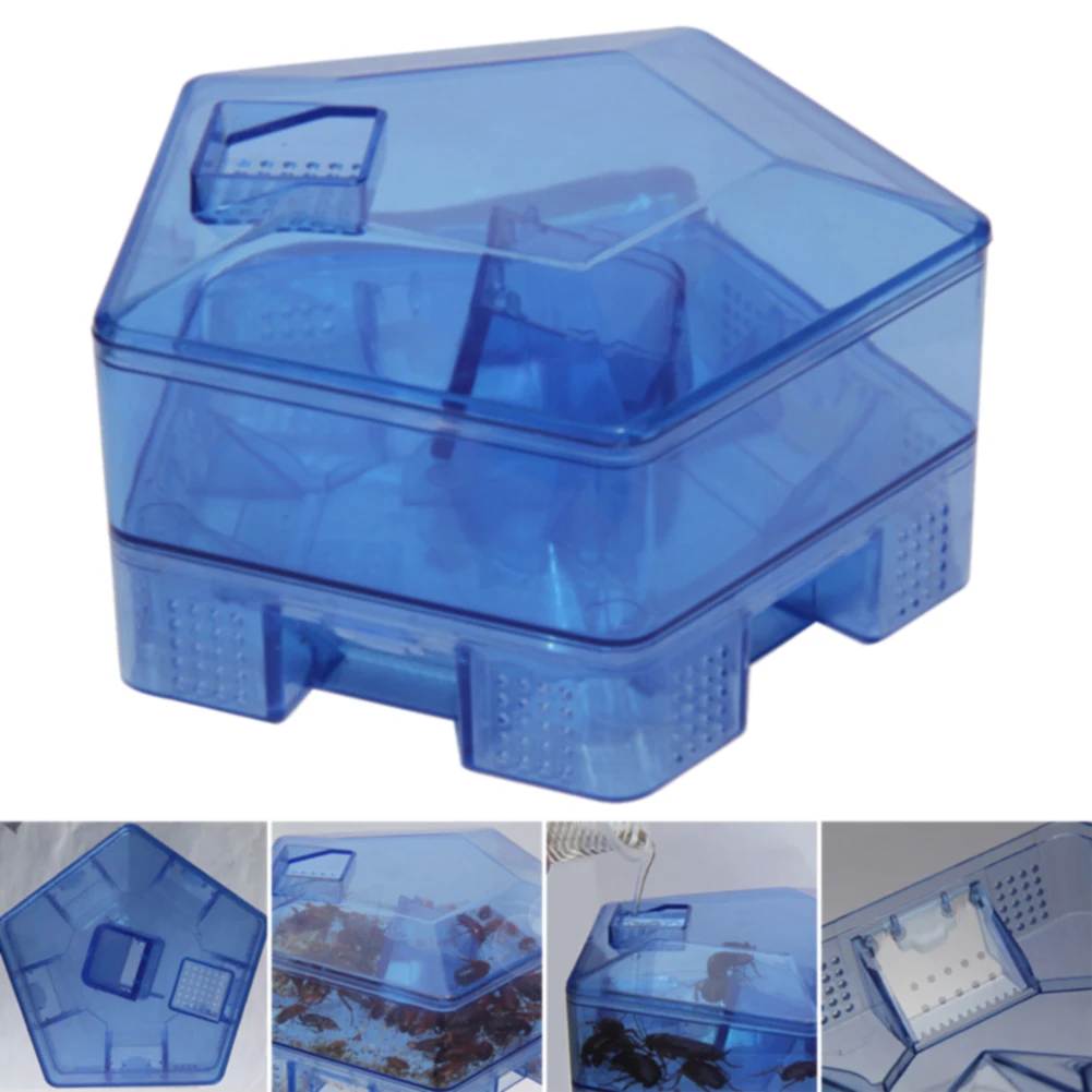 

No Pollute Efficient Catcher Safe Tool Bait Box Non-toxic Repeller Reusable For/Home/Office/Kitchen