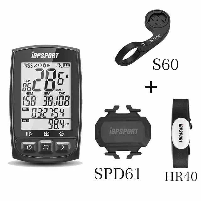 Group 7-1 Black I gps порт велосипедный Компьютер Водонепроницаемый IGS50E ANT+ беспроводной gps IPX6 цифровой спидометр Bluetooth 4,0 подсветка велосипедный компьютер - Цвет: Group 7-1 Black