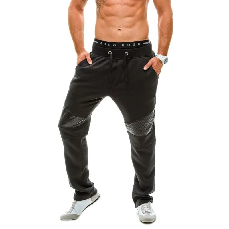 Men Pants 2017 New Hip Fashion Brand Solid color Joggers Sweatpants Harem Pants Men Slim Sporting Pants Men Size M-XXL