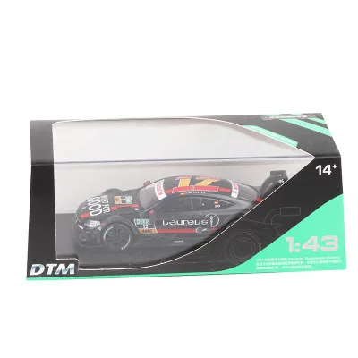 RMZ City benz автомобиль 1:43 Масштаб литья под давлением игрушка модель DTM c-класс AMG Супер Спорт гоночный автомобиль образовательная коллекция подарок для детей - Цвет: 12 have box