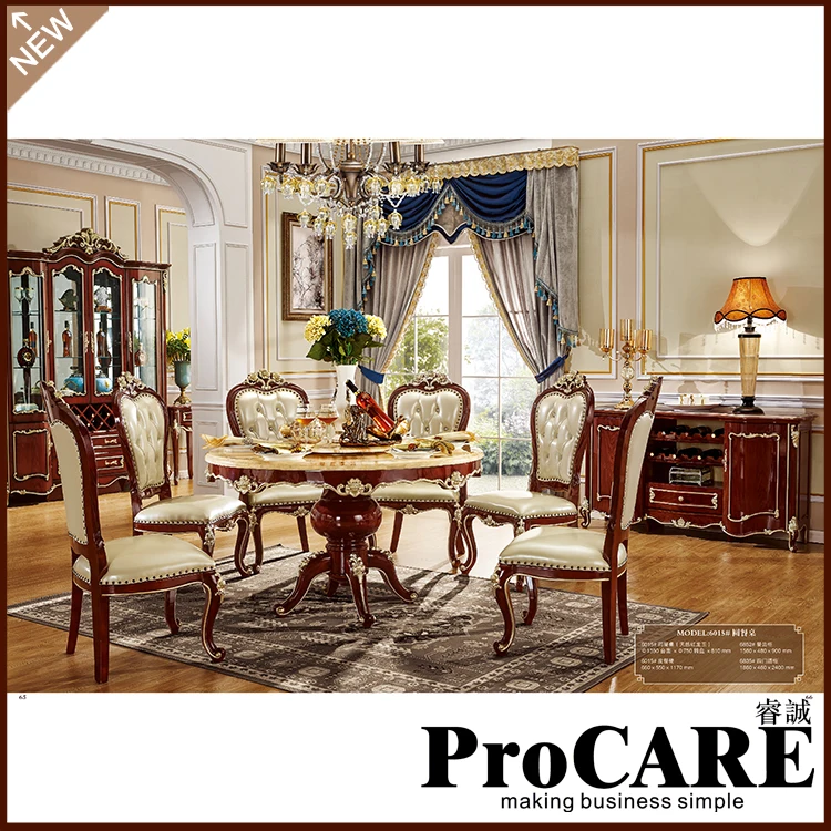 Europe royal rectangle dining room kitchen room dining pool table extend wooden dining table and chairs