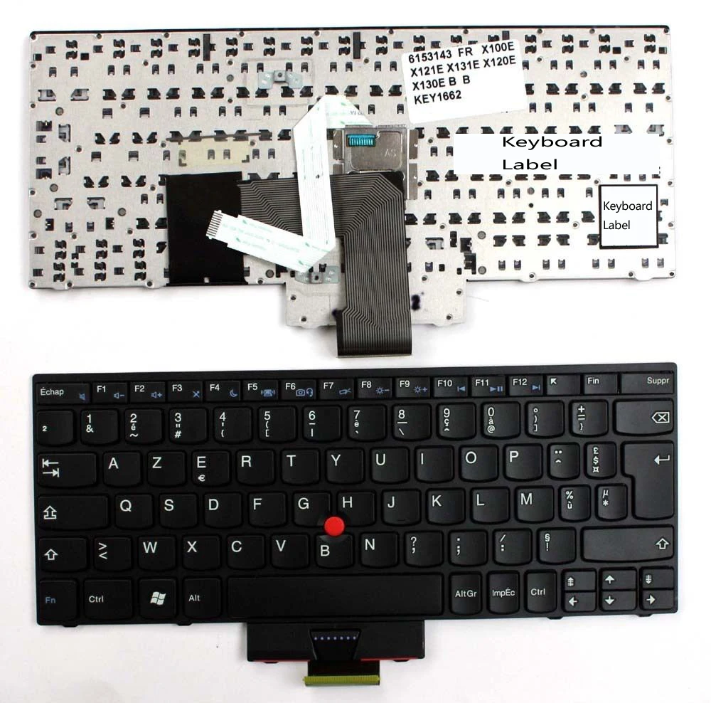 

News Laptop keyboard for Lenovo Thinkpad X120e FR french layout