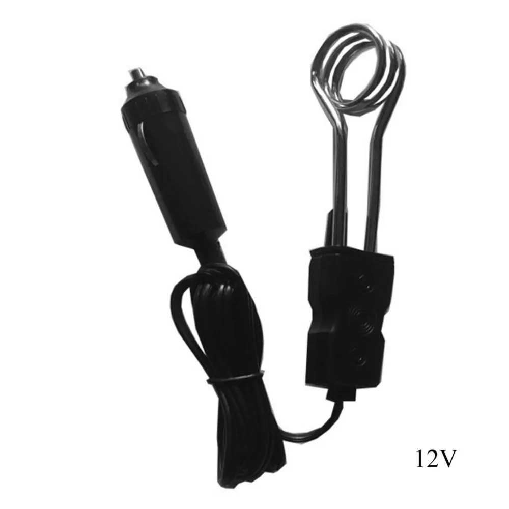 

Portable 12/24V Car Immersion Heater Auto Electric Tea Coffee Water Heater
