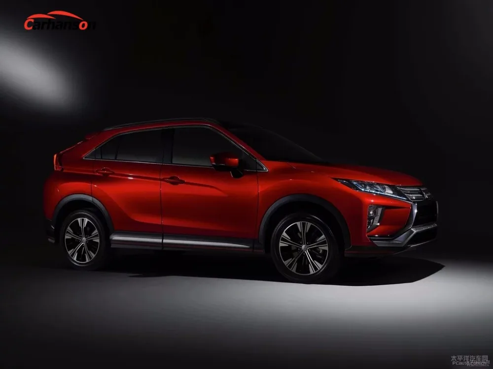 Для Авто-Стайлинг Mitsubishi Eclipse Cross аксессуары для ванной комнаты Chrome переднего бампера Защита накладка Стайлинг Литье Стикеры