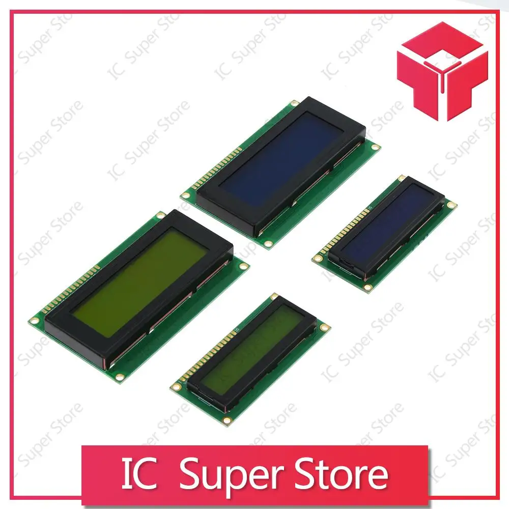 

LCD1602 screen 1602 16x2 Character LCD module Blue/Green LCD2004 screen 2004 20x4 Character LCD module