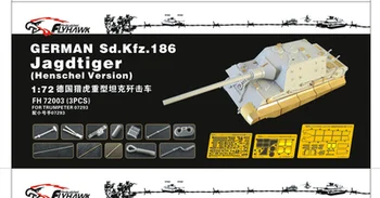 

Assembly model 1/72 chemical model Tiger Tank fighter Etch shee