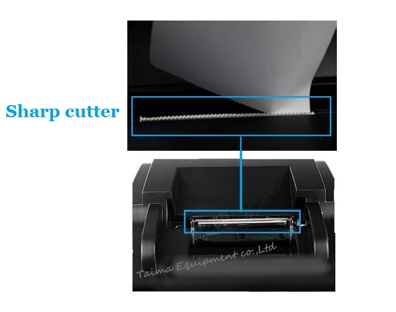 XP-58IIH Thermal Small Ticket Printer 58mm Mini Restaurant Bill Printer Thermal USB Interface 58mm POS Receipt Printer canon mini printer film