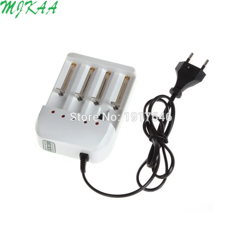 

Battery Charger for 18650 26650 14500 10440 AA AAA etc Auto Off 4.2V 3.6V Li-ion Rechargeable Battery Charger 1.5V 1.2V EU Plug