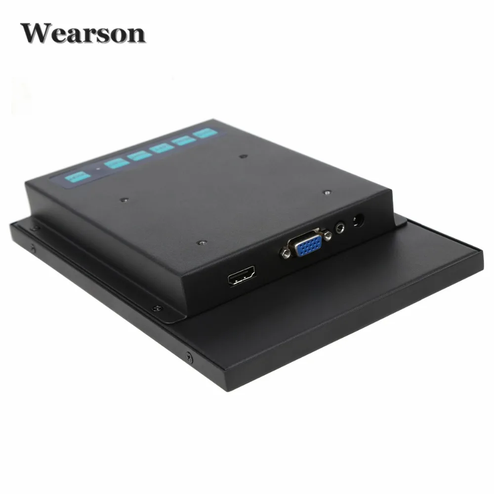 Wearson 8.9 Inch IPS Metal Frame 19201200 LCD Monitor VGA&HDMI In High Resolution For Raspberry Pi PC CCTV Camera (3)