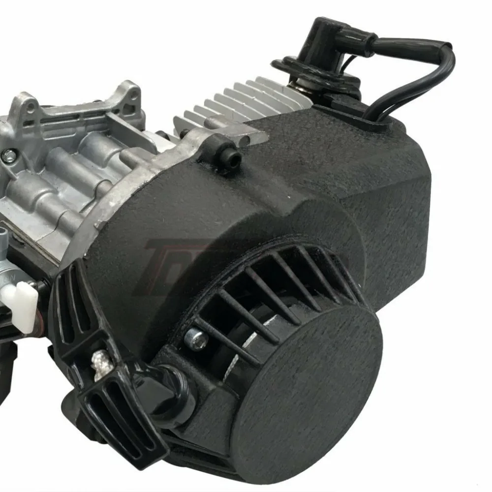 Tdpro 47CC 49CC 2 нажимом запуска двигателя мотоцикла стартер двигатели и передачи для карманный мини квадроцикл ATV Скутер