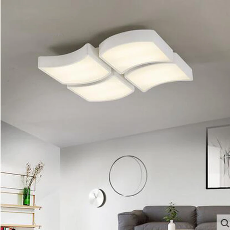 

Modern minimalist LED ceiling lamp atmosphere living room creative art warm bedroom lamps and lanterns study balcony light