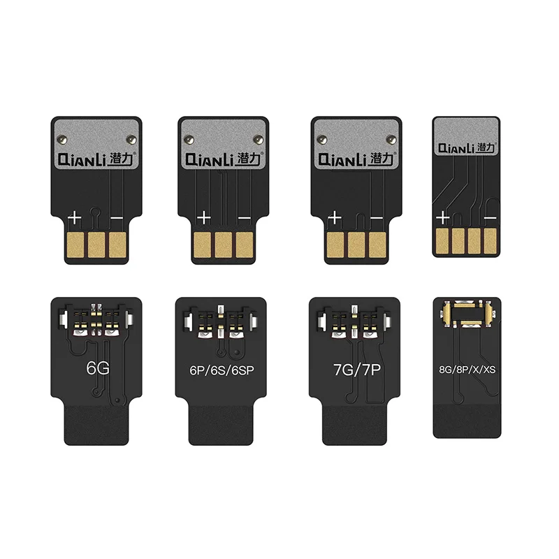

4-piece mobile phone repair power cord boot line test tool for iPhone 6 6S 6P 6SP 7 7P 8 8P X XS motherboard battery connector