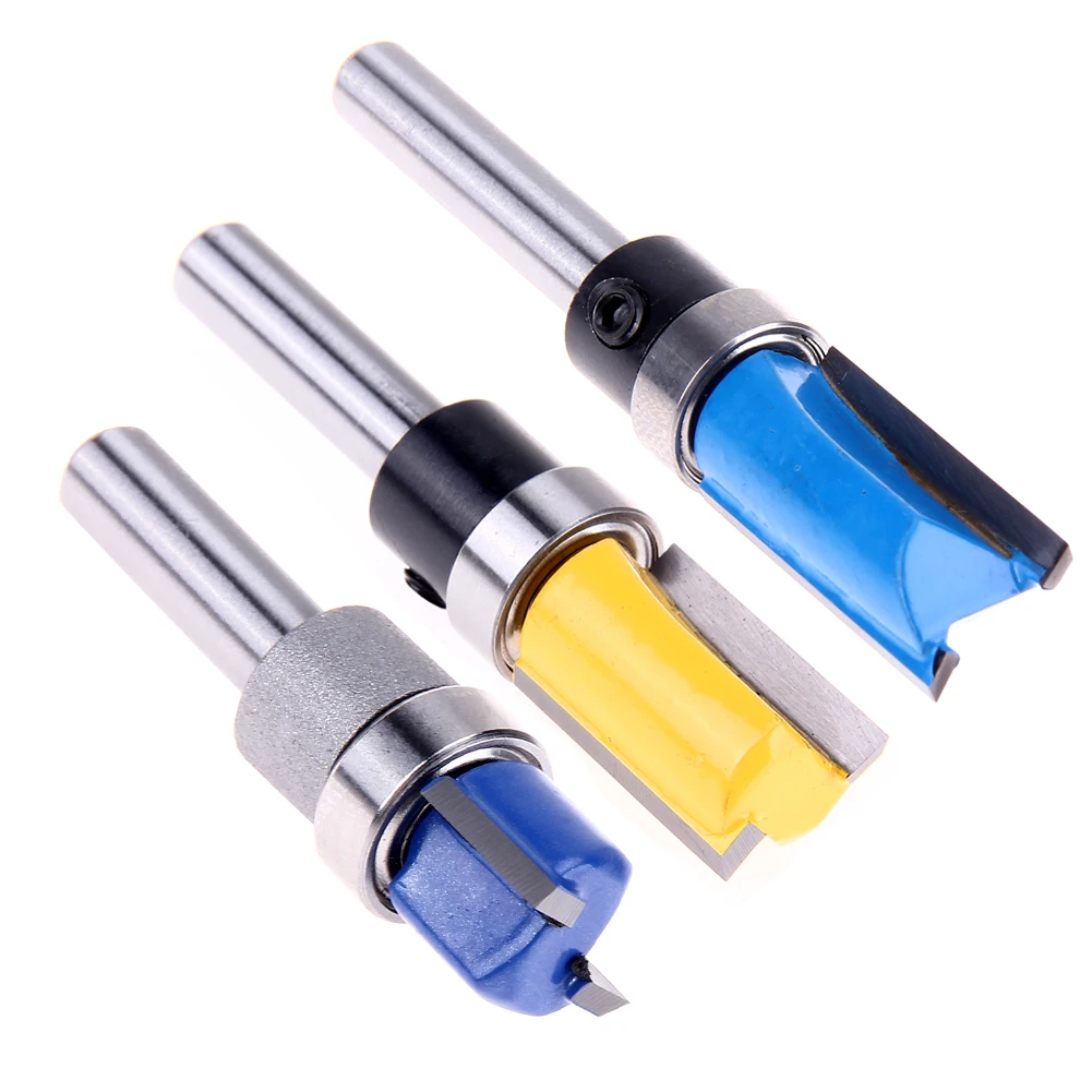 

1pcs Shank Wood Router Bit Woodworking Milling Cutter Router Bit Alloy Router Blade Carbon Steel Handle Cutting Tools