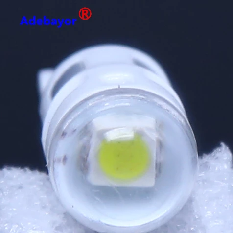 Автомобильная светодиодная лампа 100X 12 В 194 W5W 1SMD T10 светодиодный LED SMD 3030 Клин