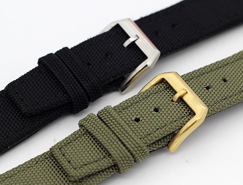 Нейлоновый ремешок для часов IW C Portofino Portugieser Da Vinci Pilot's watch Band 20 мм 21 мм 22 мм Мужские часы браслеты аксессуары