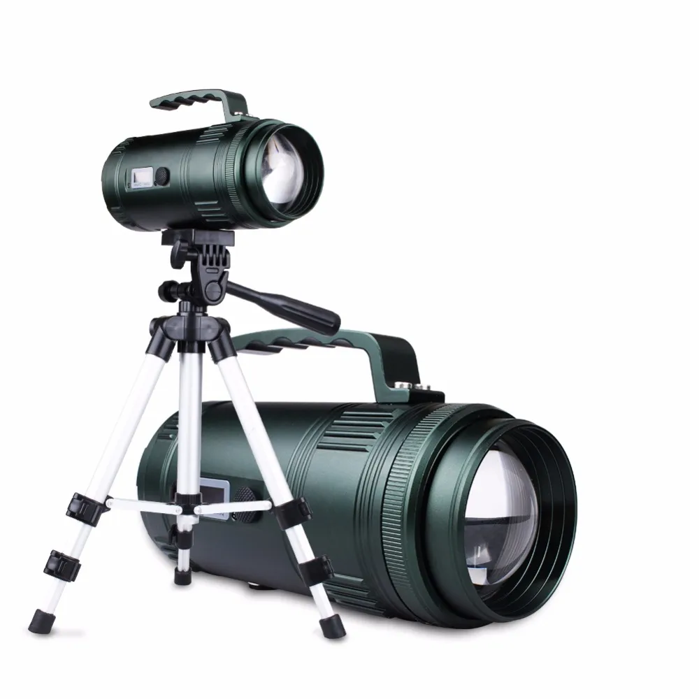 SKYFire Professional Fishing Flashlight 30W searchlight rechargeable