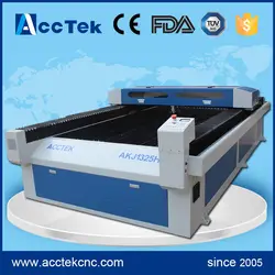 ACCTEK AKJ1325H Высококачественная co2 лазерная машина для металлической панели из нержавеющей стали