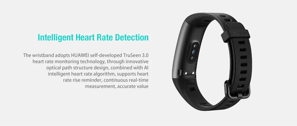 HUAWEI Multifunctional Waterproof Smart Bracelet 3 Pro