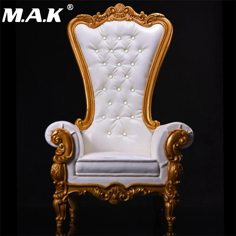 1 6 Scale White European Queen Sofa Chair Models With Crystal For 12 Inches Figures Bodies Aliexpress