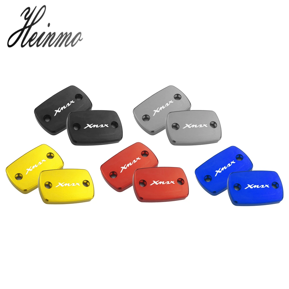 XMAX LOGO Brake Clutch Oil Reservoir Fluid Tank Cap Cover For YAMAHA XMAX 300 2017 2018 Motorcycle Accessorie 5 Colors To Choose (16)