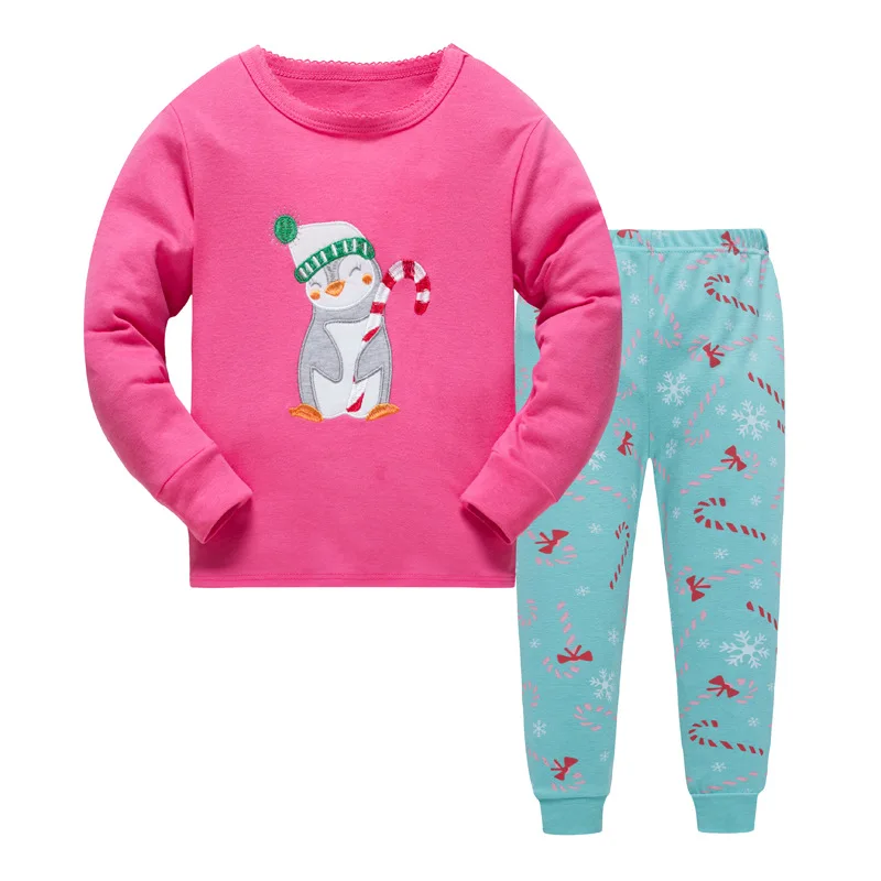 

Baby Boy Girl Clothing Set Children Pajamas Nightwear for 2018 Merry Christmas Clothes Toddler Long Sleeve Homewear Sleepwear