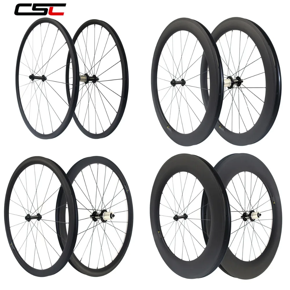 CSC 24mm tubular carbon bicycle road rim with from China factory