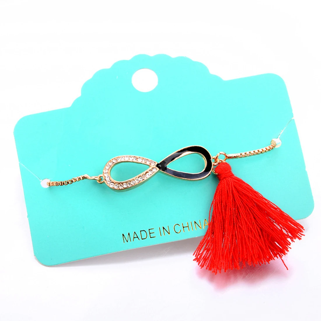 

Fashion Jewelry Bracelet Ladies New 8 woman Infinite Bracelet Jewelry Bracelet Simple Retro Auspicious Digital Bracelet