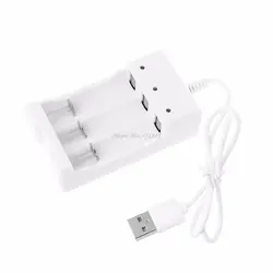 1,2 V универсальный Смарт 3 слот AA/AAA Перезаряжаемые Батарея зарядное устройство usb разъем