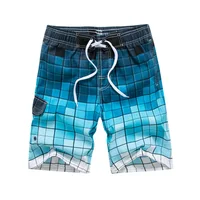 Men Beach Shorts M-6XL Plus Size Swimwear Men Swim Shorts Surf Wear Board Shorts Summer Swimsuit Bermuda Beachwear Trunks Short 1
