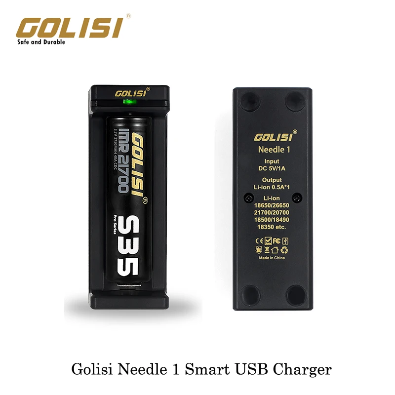 Оригинальное умное зарядное устройство Golisi Needle 1 с разъемом USB для аккумулятора