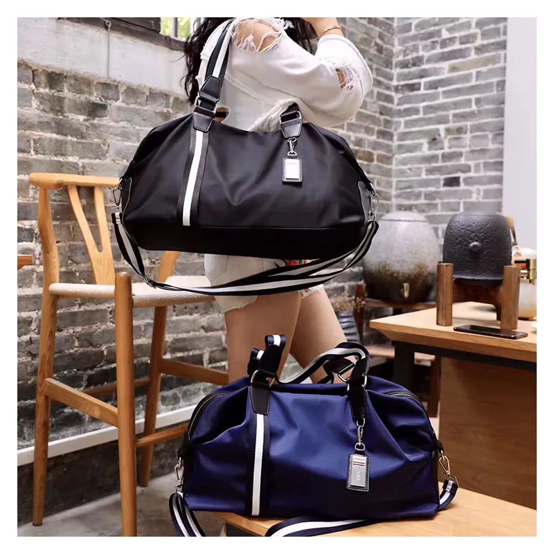 Мужская спортивная и прогулочная сумка для путешествий, сумка для фитнеса, Корейская версия ткани Оксфорд, деловая дорожная сумка большой