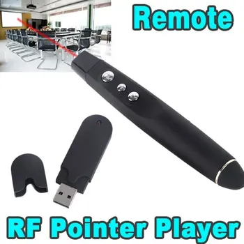 

Wireless USB PowerPoint PPT Presenter Desktop Laser Pointer Remote Control for Powerpoint Presentation