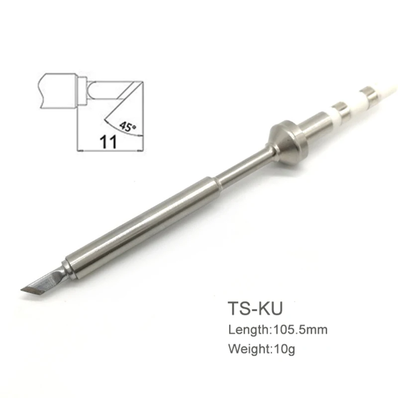 TS100 Электрический паяльник наконечники Бессвинцовая Замена различные модели наконечника Электрический паяльник наконечник K KU I D24 BC2 C4 - Цвет: KU