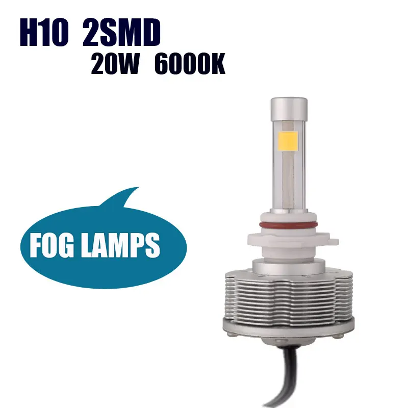 High Power Auto H10 LED Car Bulbs Source Light Fog Lamps H10 Led