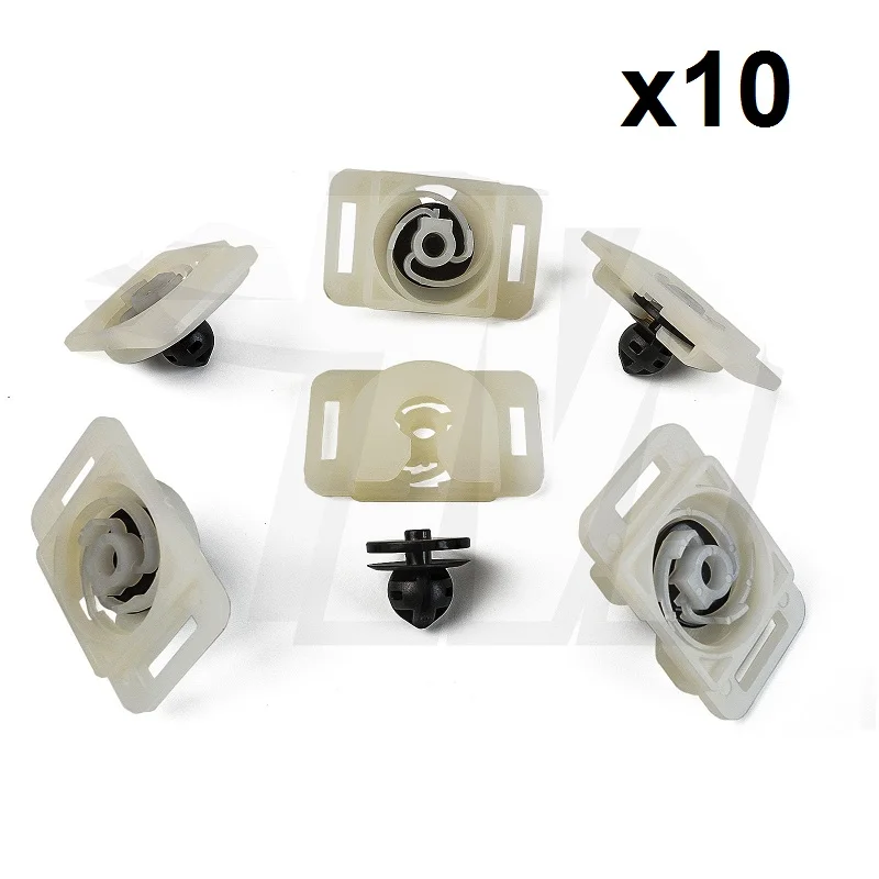 

x10 Clips Door Panel Clips & Bracket For VW Golf Passat Caddy Jetta , 6Q0868297