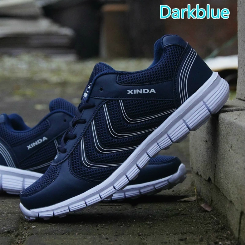 

Casual Shoes For Men Breathable Lace Up Sneakers Outdoor Sport Walking Footwear Zapatos Hombre Sapato Masculino