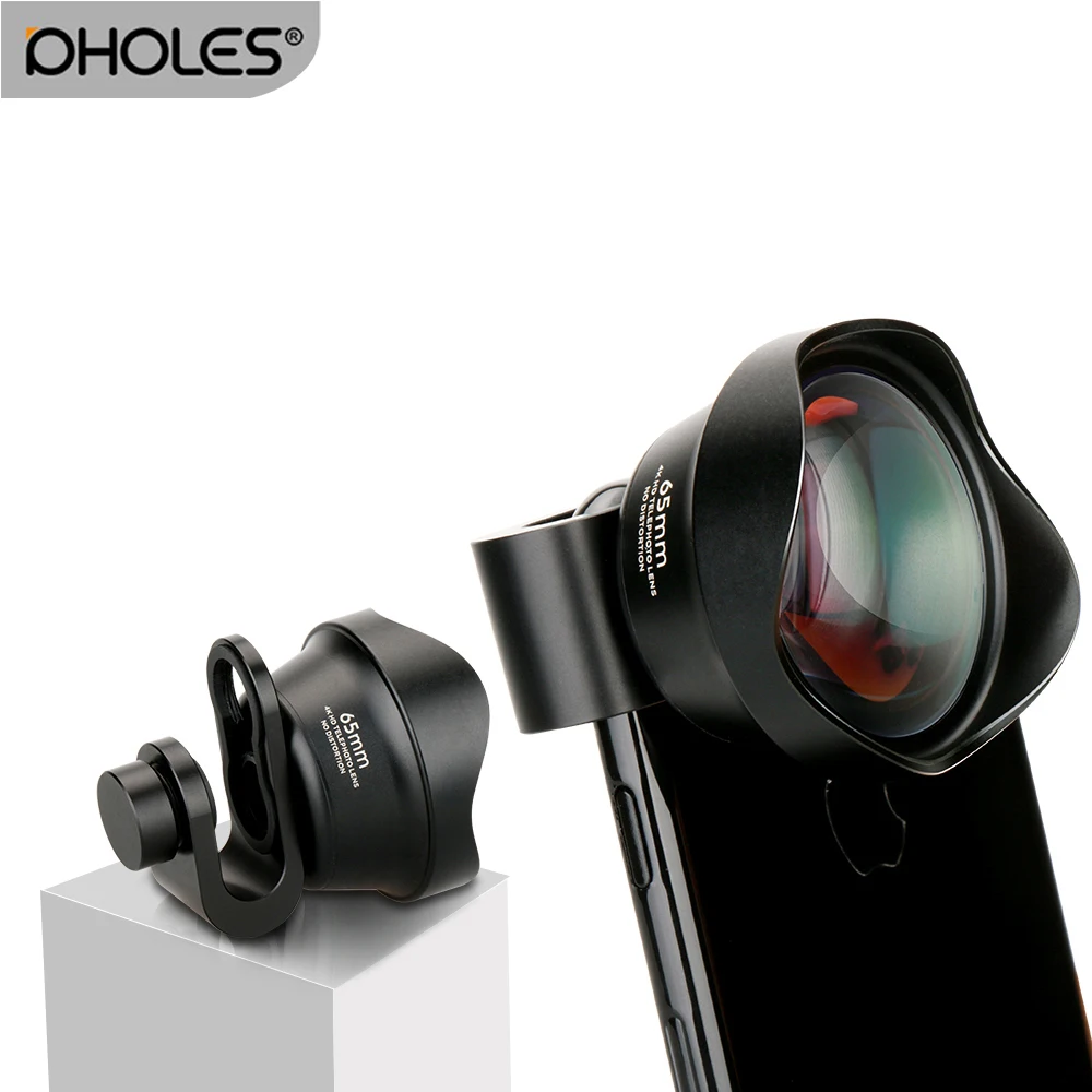 Pholes Mobile Phone 2X Telephoto Lens 4K HD Tele Portrait