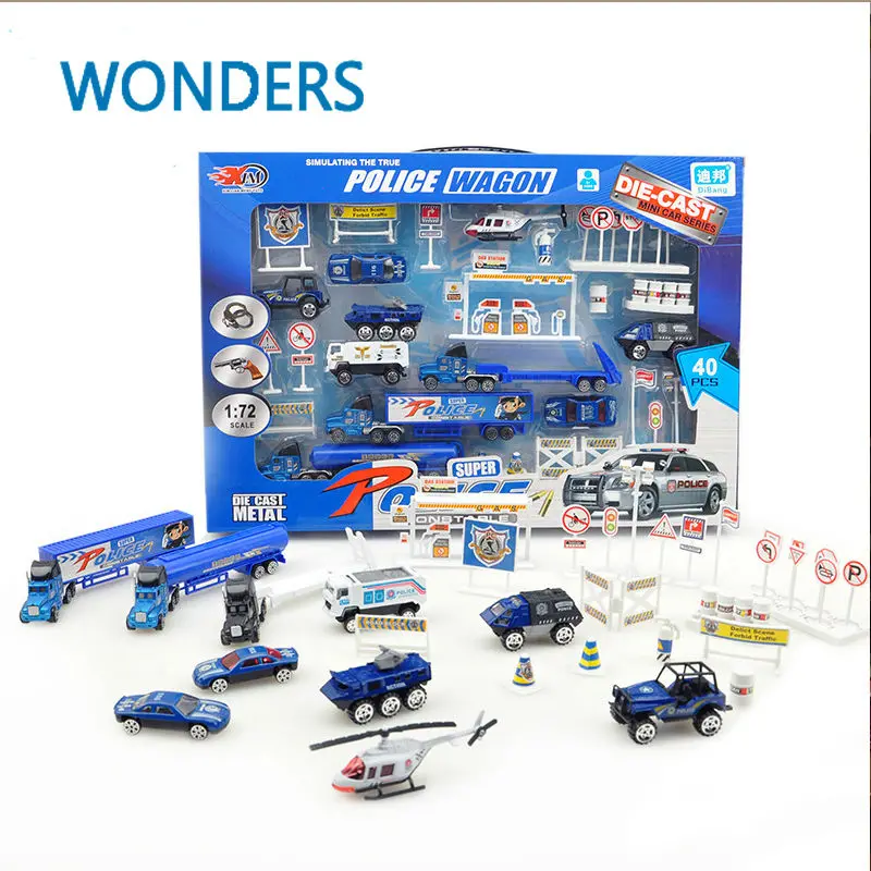 toy police car set