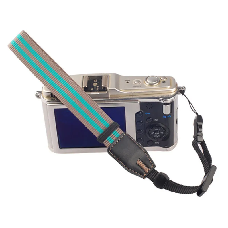 EL-05 Camera Leather Wrist Band Strap Hand Strap (1)_